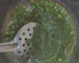A picture of step 2 of Aloo mater or kachaloo.