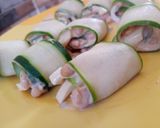 A picture of step 4 of Cucumber rolls II.