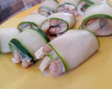 A picture of step 4 of Cucumber rolls II.
