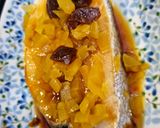 A picture of step 1 of Steamed Cod with Preserved Melon.