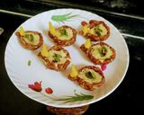 A picture of step 5 of Dry fruits Diya Bati.