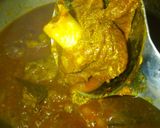 A picture of step 5 of Mutton Curry.