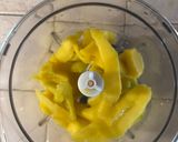 A picture of step 3 of Mango and Lime Panna Cotta 🥭 🍋‍🟩.