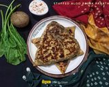 A picture of step 9 of Stuffed Aloo Palak Paratha (Punjabi Style).