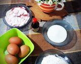 Foto del paso 1 de la receta: Pastel de cerezas y yogur griego 🍒🥧🍒🥧😋
