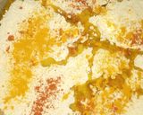 A picture of step 1 of Gatte of gram flour.