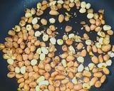 A picture of step 2 of Peanut Jaggery chikki.
