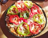 Foto del paso 10 de la receta: Pizza de pimientos con salsa napolitana