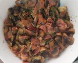 Foto del paso 4 de la receta: Champiñones salteados con jamón