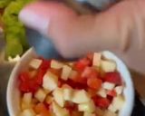 รูปขั้นตอนการทำที่ 7 ของ แซนวิชไข่คนอะโวคาโด้ 🥑🍳& ซัลซ่าผลไม้🍎🍓