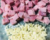 Foto del paso 2 de la receta FIDEOS 🎀MOÑOS🎀 CON BROCOLI 🥦AJO🧄Y PANCETA AHUMADA🥓