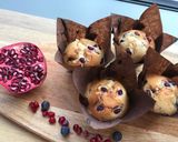 A picture of step 9 of Bejewelled Blueberry Surprise Muffins.