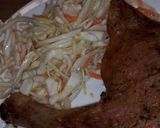 Foto del paso 5 de la receta: Pollo con ensalada de repollo