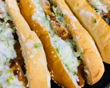 A picture of step 8 of Shawarma 🥙 Burgers 🍔 With Yogurt & cucumber 🥒 Dip.