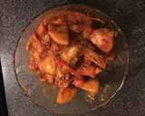 A picture of step 5 of Chicken Afritada.