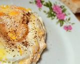 عکس مرحله 1 از دستور نیمرو بدون روغن
