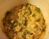 A picture of step 5 of White chicken chili.