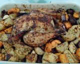 Foto langkah ke 10 dari resep Roasted chicken oven.