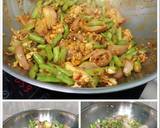 Stir Fry French Bean And Eggs With Onion Sambal