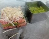 Foto del paso 3 de la receta: Hamburguesa rellena de zarangollo murciano