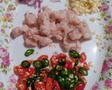 Gambar langkah 2 resipi Pak Choy Ayam.