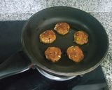 A picture of step 3 of Cabbage Potato Tikki.