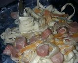 Foto del paso 3 de la receta: Fideos con salchichas