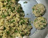 A picture of step 2 of Cheesy Potato & Chicken Cutlets.