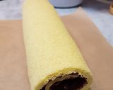 Foto del passaggio 4 della ricetta Tronchetto di Natale al torroncino