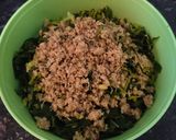 Foto langkah ke 5 dari resep Ticah Bunga Kates Daun Singkong.