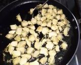 A picture of step 5 of Peanut butter chicken.