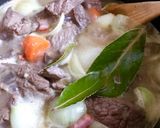 Hình bước làm 4 của món Món Pháp - Bourguignon De Boeuf (Bò Hầm Rượu Vang Đỏ)