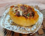 Foto del paso 13 de la receta: 🥔🧀Papas rellenas con carne y vegetales, gratinadas con queso 🧀🥔
