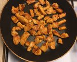 A picture of step 2 of Chicken wrap.