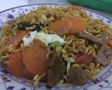Foto langkah ke 4 dari resep Mie Goreng Manis.