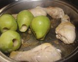 Foto del paso 4 de la receta: Jamoncitos de pollo con peras