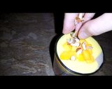 A picture of step 8 of Mango custard cream | Mango season.