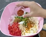 A picture of step 5 of Noodles Kebab.