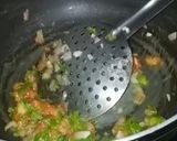 A picture of step 1 of Red sauce pasta 🍝.