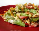 Foto langkah ke 4 dari resep Orak Arik Buncis Telur.