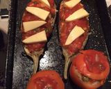 Foto del paso 6 de la receta: Berenjena y tomates rellenos con arroz