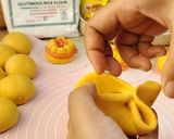 Foto langkah ke 6 dari resep Bakpao Ubi isi Pasta Kacang Merah.