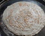 A picture of step 4 of Bajra seasome seeds bhakri.