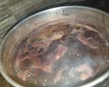 A picture of step 9 of Kashmiri/ Gullabi chai /Sab'z chai.