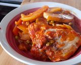 Foto del paso 3 de la receta: Estofado de pollo con papas