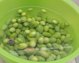 Φωτογραφία βήματος 3 της συνταγής Ελιές πράσινες χαρακτές Αντώνης