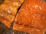 ماهی سالمون با سس ساده