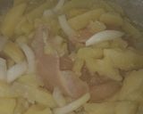 Foto del paso 3 de la receta: Pechuguitas con legumbres y papas al vapor