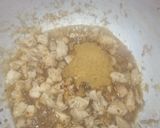 A picture of step 2 of Chicken tikka macroni.