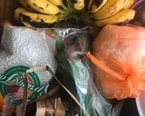 Gambar langkah 1 resipi Pengat Pisang.